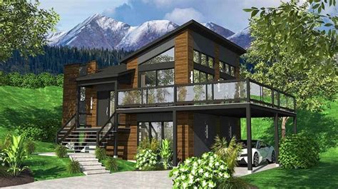 4 bedroom modern small plan