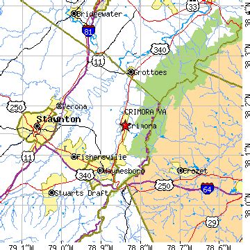 Crimora, Virginia (VA) ~ population data, races, housing & economy