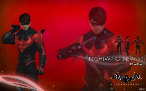 Batman Arkham Knight - Nightwing (New 52) by XNASyndicate on DeviantArt