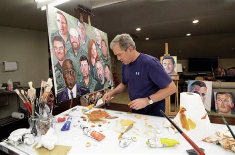 George W. Bush’s best-selling book of paintings shows curiosity and ...