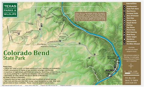 Colorado Bend State Park Map – Zip Code Map