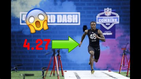 Fastest WR 40 Yard Dash Times | 2020 NFL Combine - YouTube