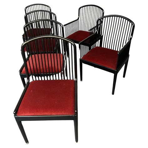 Stunning Davis Allen for Knoll "Exeter" Spindle Dining or Office Chairs ...