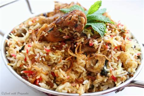 Cook with Priyanka: Hyderabadi Chicken Biryani : Kacchi Murg Biryani