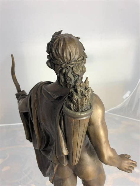 20th Century Bronze Statue of Apollo the Greek God of Archery For Sale at 1stDibs