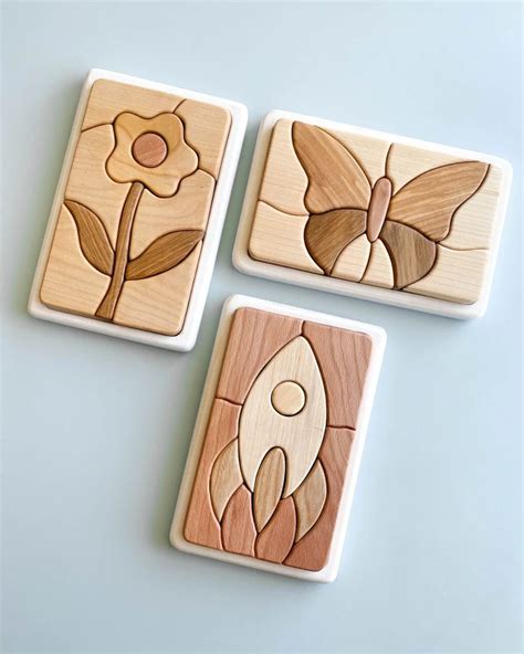 Handmade Wooden Puzzle | Wooden puzzles, Wooden toys plans, Wooden toys