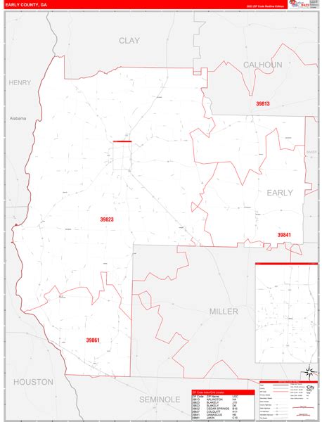 Maps of Early County Georgia - marketmaps.com