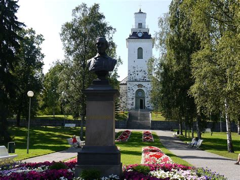 Statue of Snellman in front of Kuopio Cathedral | This work … | Flickr