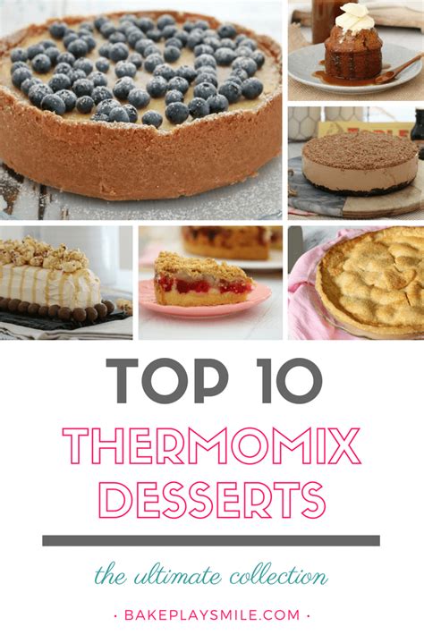 The BEST Thermomix Desserts | Thermomix desserts, Thermomix baking ...