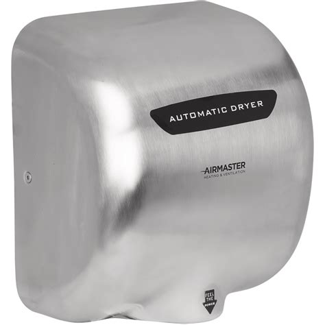 Automatic Hand Dryer Brushed Chrome 1800W | Toolstation