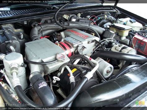 4.3L Turbocharged V6 1991 GMC Syclone Engine | GTCarLot.com