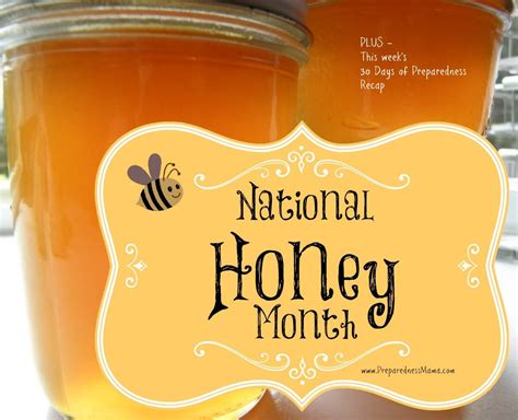 September is National Honey Month | PreparednessMama