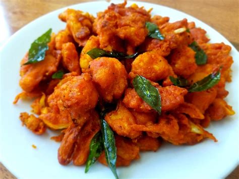 Cauliflower fry | Indian street food vegetarian, Indian street food ...