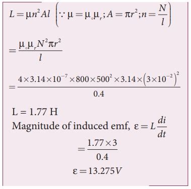 Eddy Currents, Self-inductance, Mutual inductance: Solved Example Problems