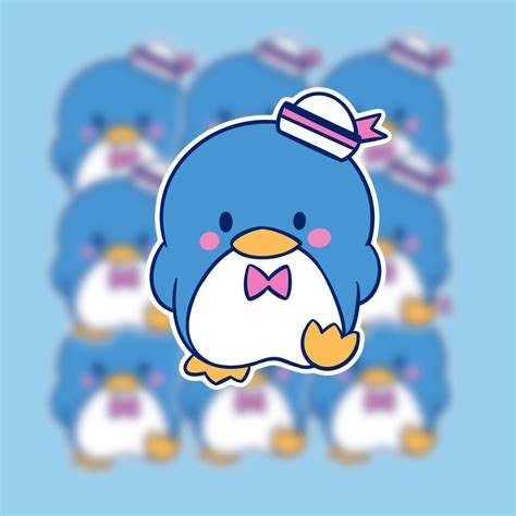 Sanrio Inspired Tuxedo Sam Sticker, 90's Sanrio, Vintage Sanrio, 90's ...