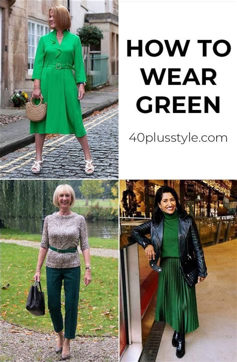 How to wear green - color combinations and outfits with green | Wear green, Grunge dress, Color ...