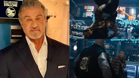 76-YO Sylvester Stallone Launches Eddie Hall Over Bar in ‘Expendables 4 ...