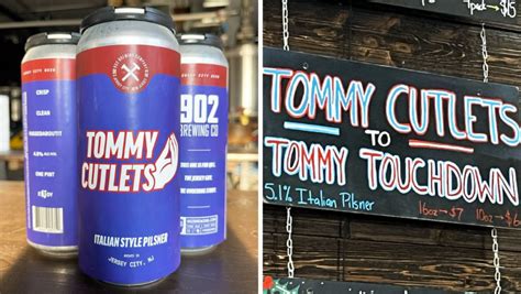 Tommy Devito Gifts His Newly Released 'Tommy Cutlets' Beer to Giants ...