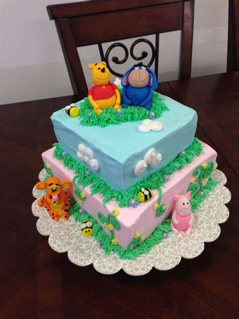 Winnie the Pooh baby cake