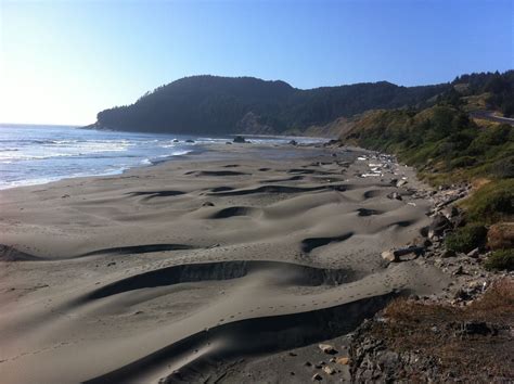 Sandscapes near Port Orford, OR http://www.oregonbeachvacations.com/