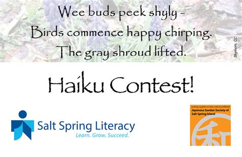 Haiku Contest! – Salt Spring Literacy