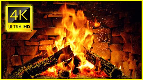 The BEST Christmas Fireplace with Crackling Fire Sounds 10 HOURS 🔥🔥 4K Fireplace Screensaver for ...