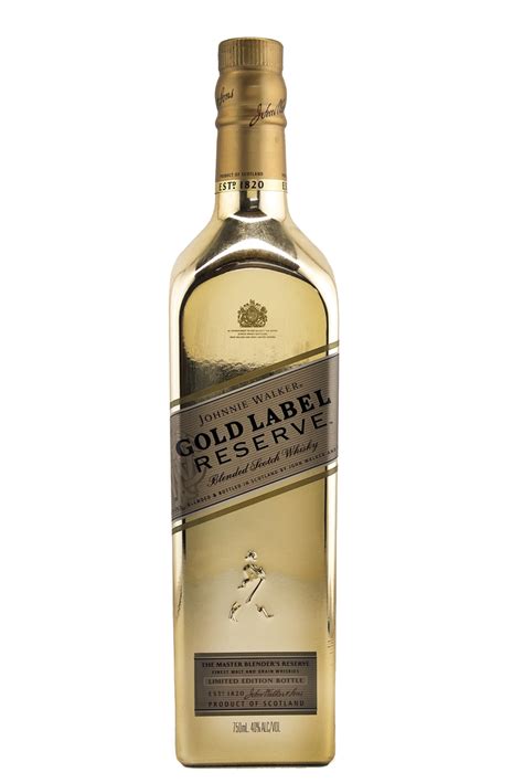 Johnnie Walker Gold Label Reserve Limited Edition Gold Bottle | Oaksliquors.com