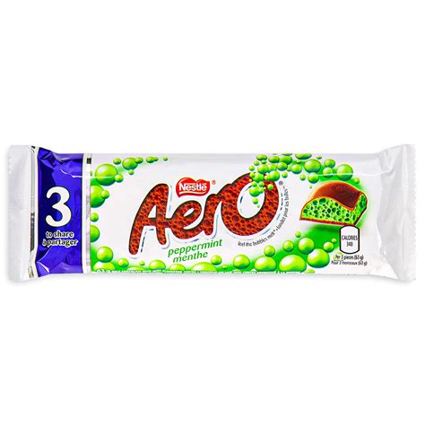 Aero Peppermint Bubble Bar | Share Pack | Nestle Chocolate Bars – Candy ...