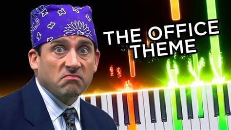 The Office Theme - Easy piano tutorial - YouTube