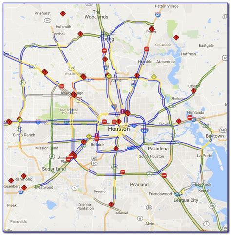 Houston Road Closures Map World Series | prosecution2012