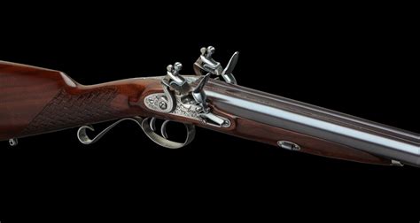 Pedersoli sxs Flintlock Shotgun Deluxe (20 ga) | Bilozir Fine Guns & Reloading