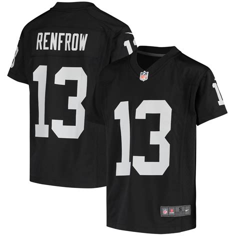 Hunter Renfrow Las Vegas Raiders Nike Youth 2020 Game Jersey - Black ...