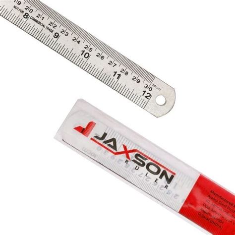 30 CM Jaxson Steel Ruler Scale