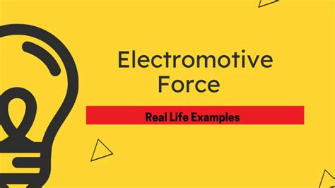 Electromotive Force Definition| Real Life Examples – What's Crux