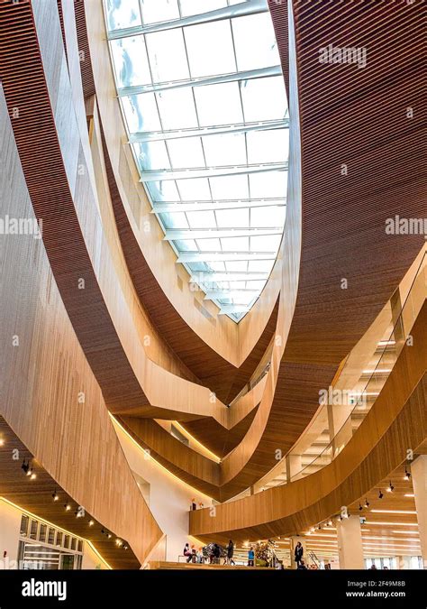 interior Calgary Public Library, Calgary Alberta Canada Stock Photo - Alamy