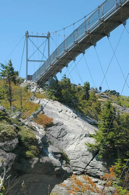 North Carolina Grandfather Mountain Mile High Swinging Bridge