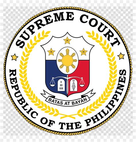 Supreme Court Of The Philippines Logo Png Clipart Supreme - Supreme ...