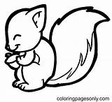 Squirrel Coloring Pages Printable For Free Download sketch template