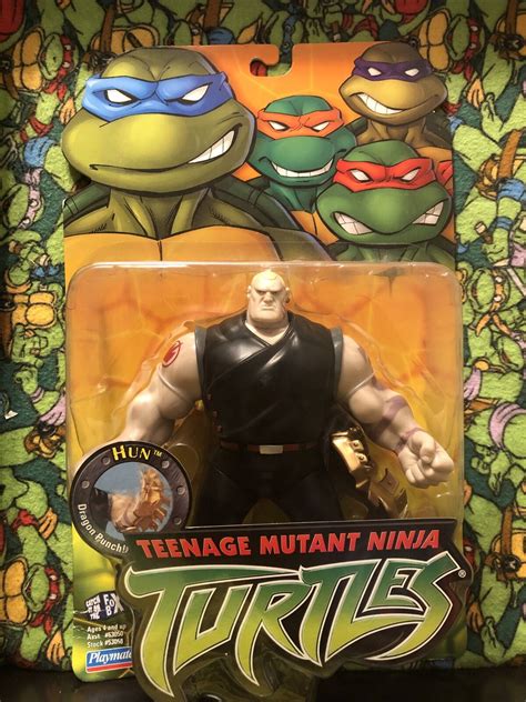 Teenage Mutant Ninja Turtles 🐢 TMNT 2003 HUN Moc Playmates Purple Dragon | eBay