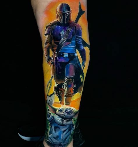 101 Amazing Mandalorian Tattoo Designs For 2024!