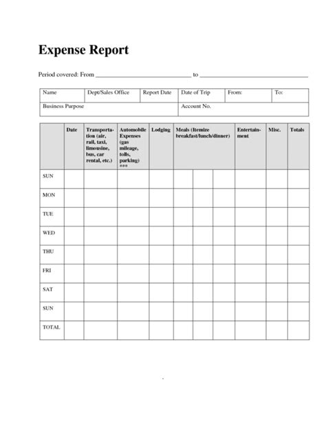 monthly expense report template 2 — excelxo.com