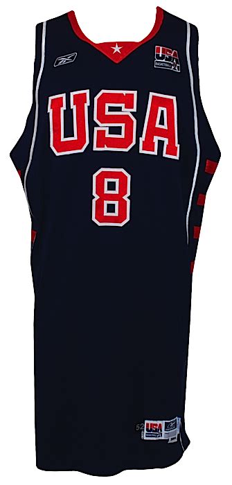 Lot Detail - 2004 Carmelo Anthony USA Olympic Game-Used Road Jersey