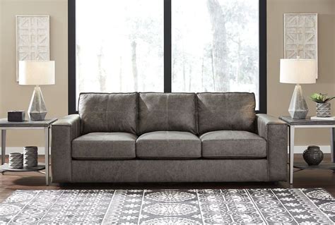 The Trembolt Smoke Sofa available at WCC Furniture & Mattress Center serving Lafayette, LA and ...