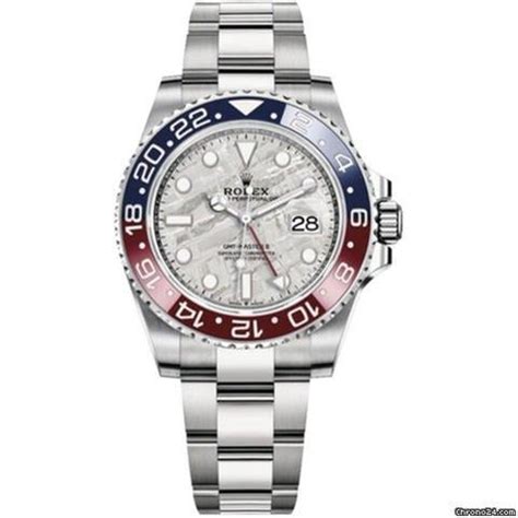 Rolex GMT-Master II White Gold Meteorite Dial Pepsi Bezel... for ...