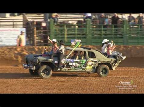 2021 Sanpete County Fair Demolition Derby - YouTube