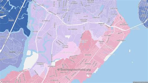 Richmond County, NY Political Map – Democrat & Republican Areas in ...