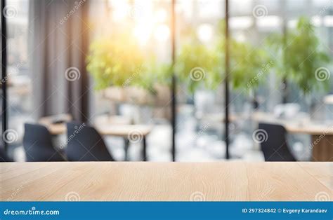 Empty Office Table, Perfect Template Stock Illustration - Illustration of perfect, minimalist ...