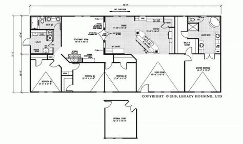 legacy mobile homes floor plans - talias-pics