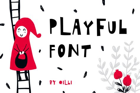 Playful Font - Display Typeface By Qilli Design | TheHungryJPEG