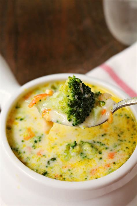 Broccoli Cheese Soup Recipe - {Not Quite} Susie Homemaker